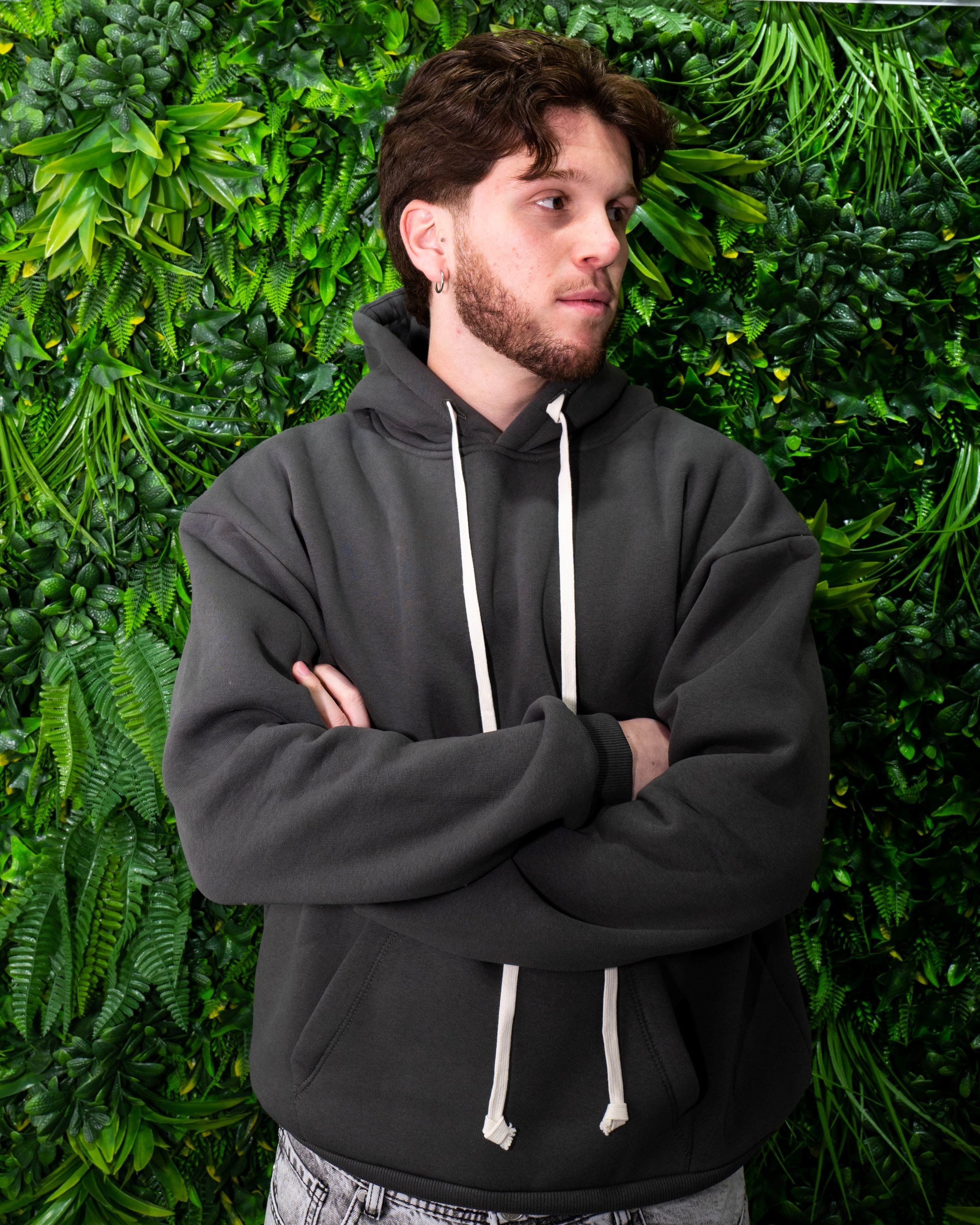 Felpa crop verde gucci