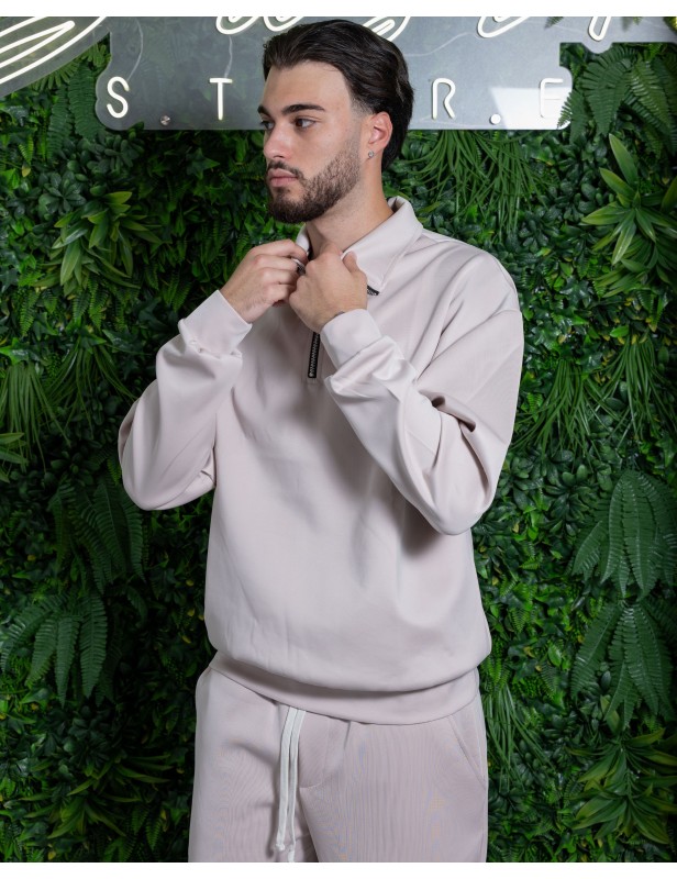 Coordinato mezza zip