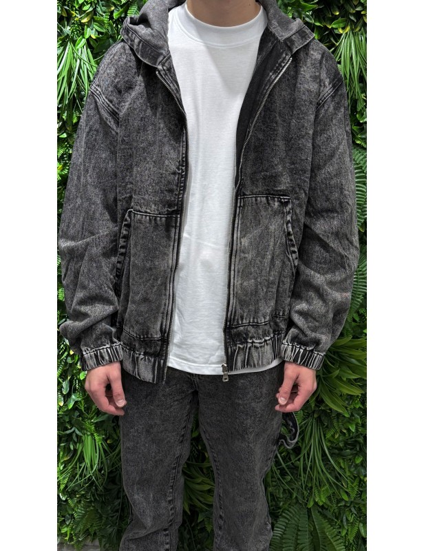 coordinato in jeans stone washed