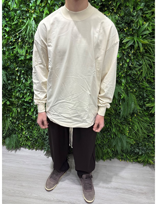 T-shirt longsleeve crema