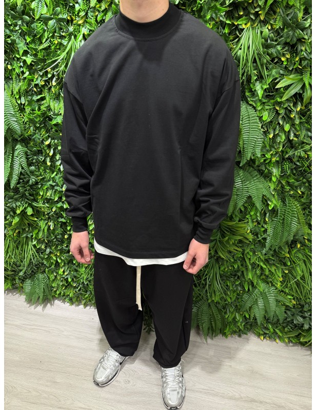 T-shirt longsleeve nera