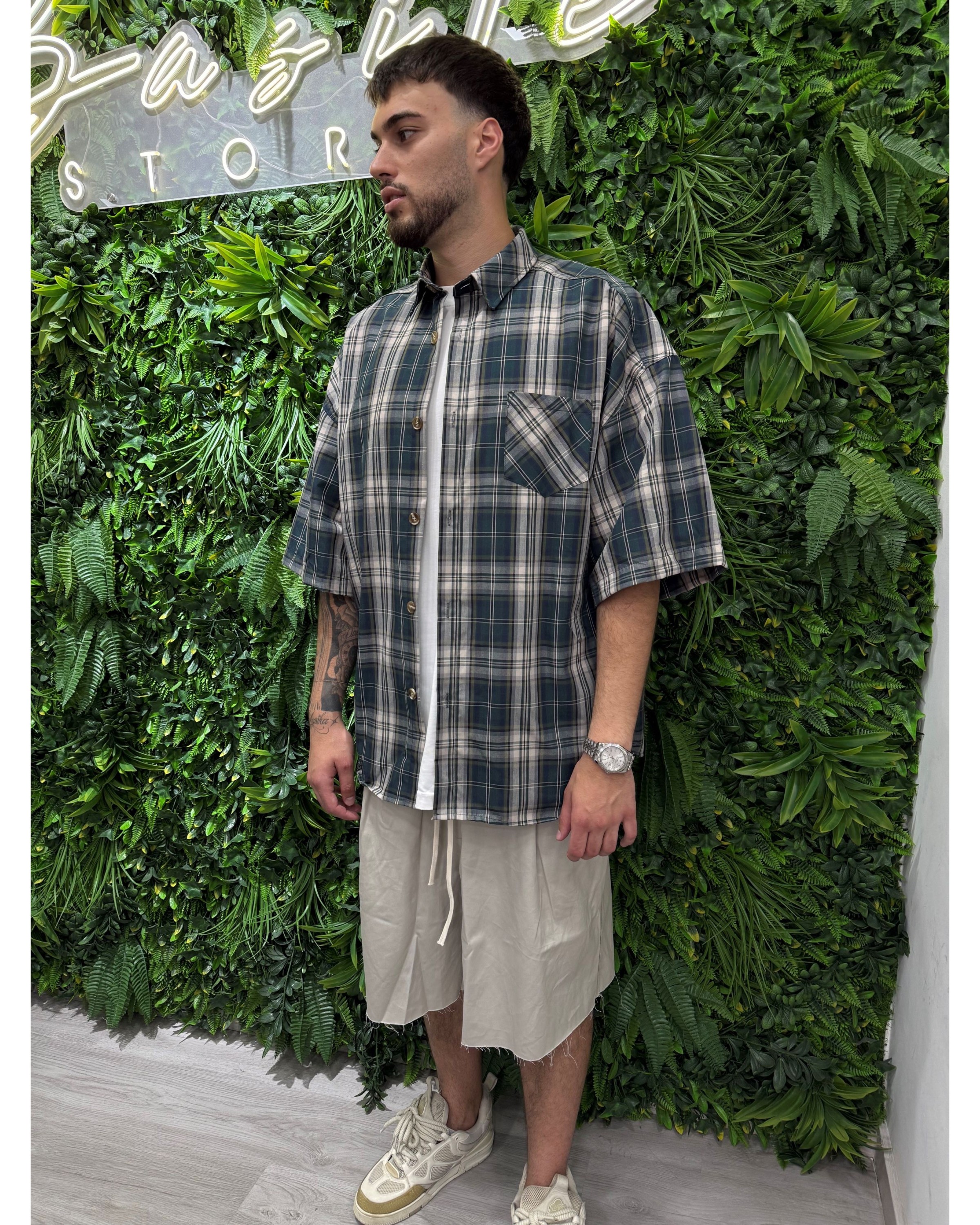 Camicia over a quadri 5