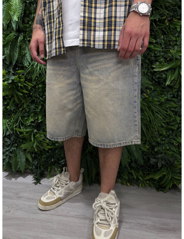 jeans baggy sabbia