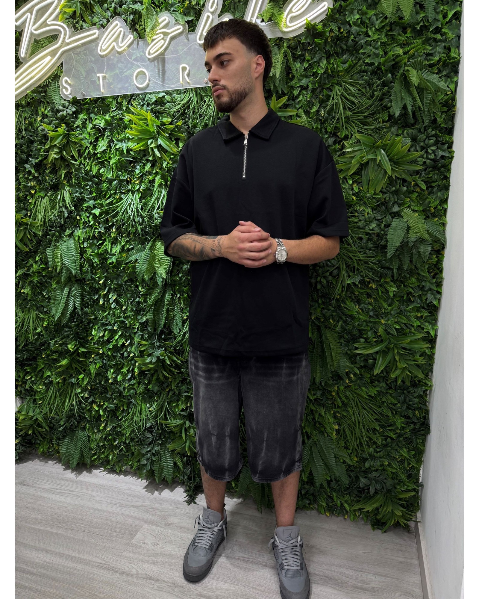 jeans baggy nero 1