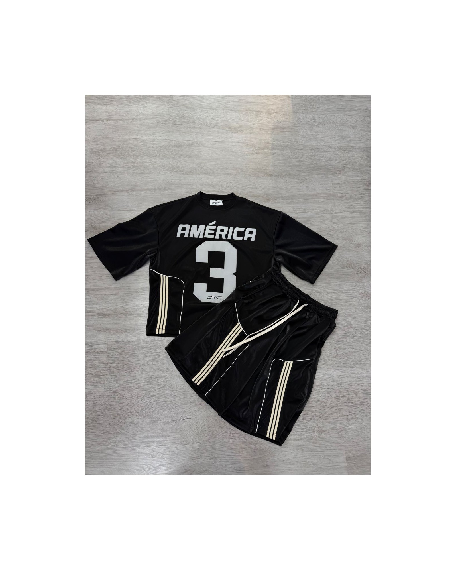 Coordinato america nero