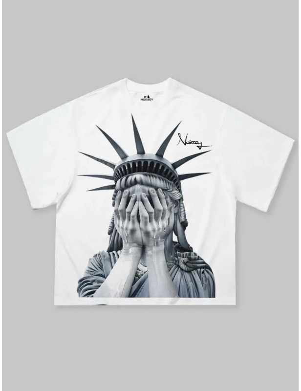 T-shirt noissey "statua della libertà"