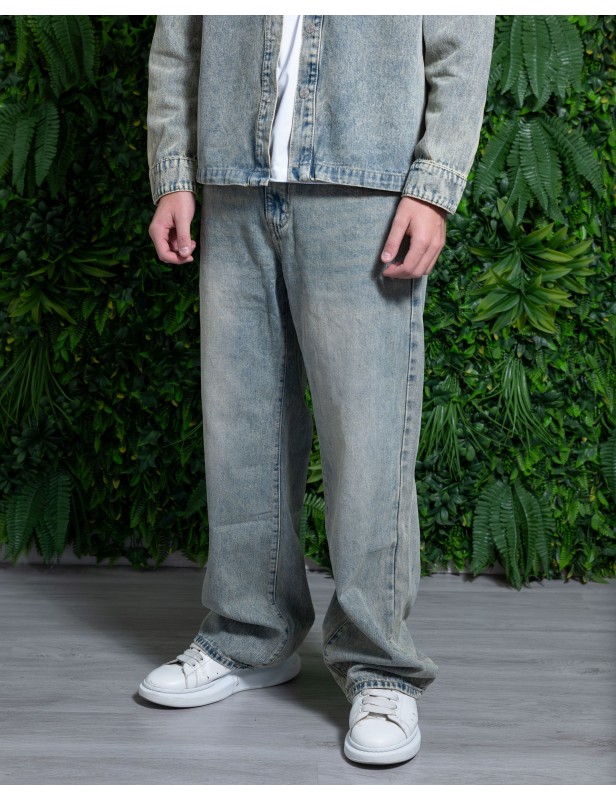 Coordinato jeans stone washed