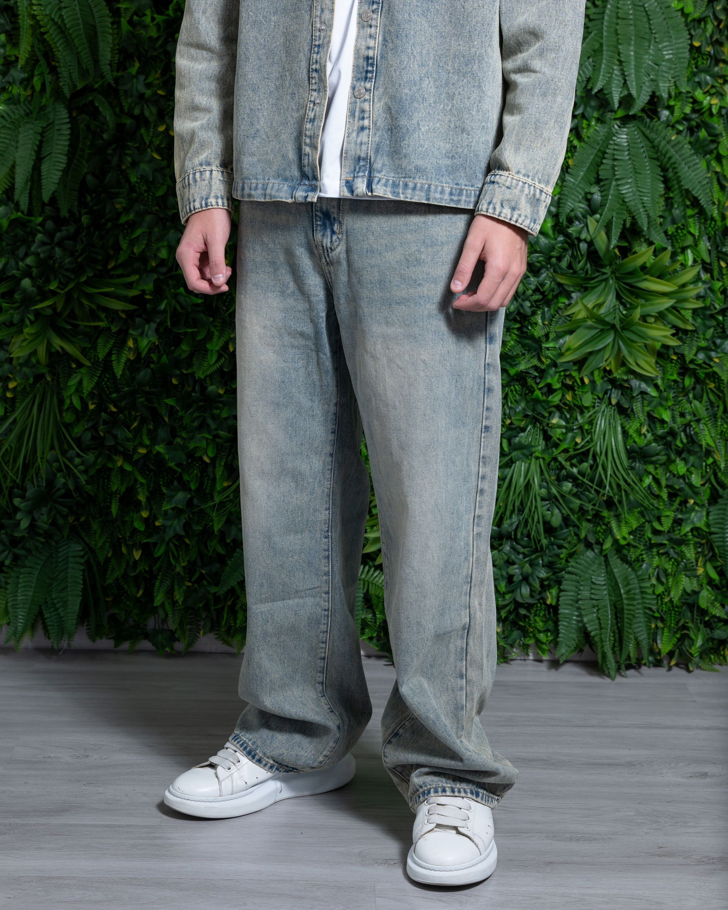 Coordinato jeans stone washed
